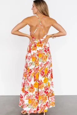 New Baltic Born Miramar Maxi Dress | Off White Floral OffWhiteFloral
