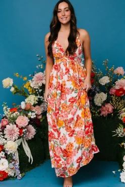 New Baltic Born Miramar Maxi Dress | Off White Floral OffWhiteFloral