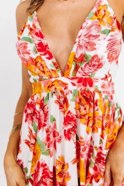 New Baltic Born Miramar Maxi Dress | Off White Floral OffWhiteFloral
