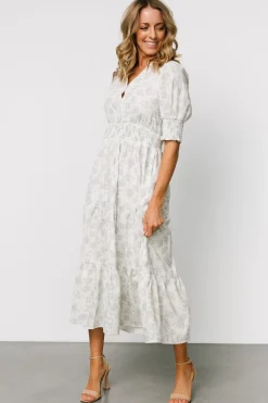 Best Baltic Born Miriam Midi Dress | Light Sage Floral LightSageFloral