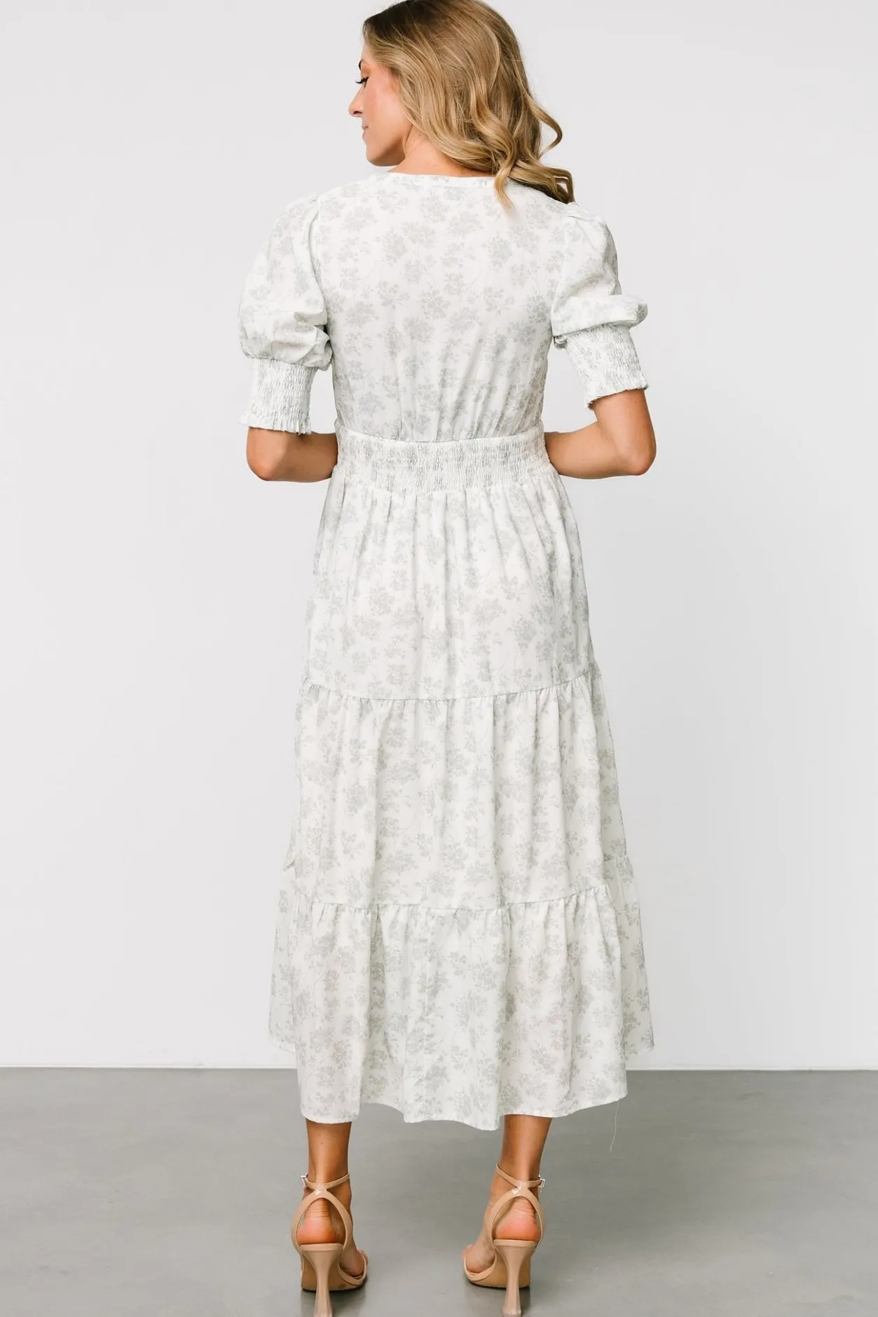 Best Baltic Born Miriam Midi Dress | Light Sage Floral LightSageFloral
