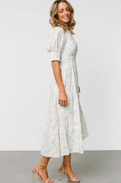Best Baltic Born Miriam Midi Dress | Light Sage Floral LightSageFloral