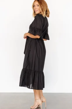 Hot Baltic Born Mirielle Midi Dress | Black