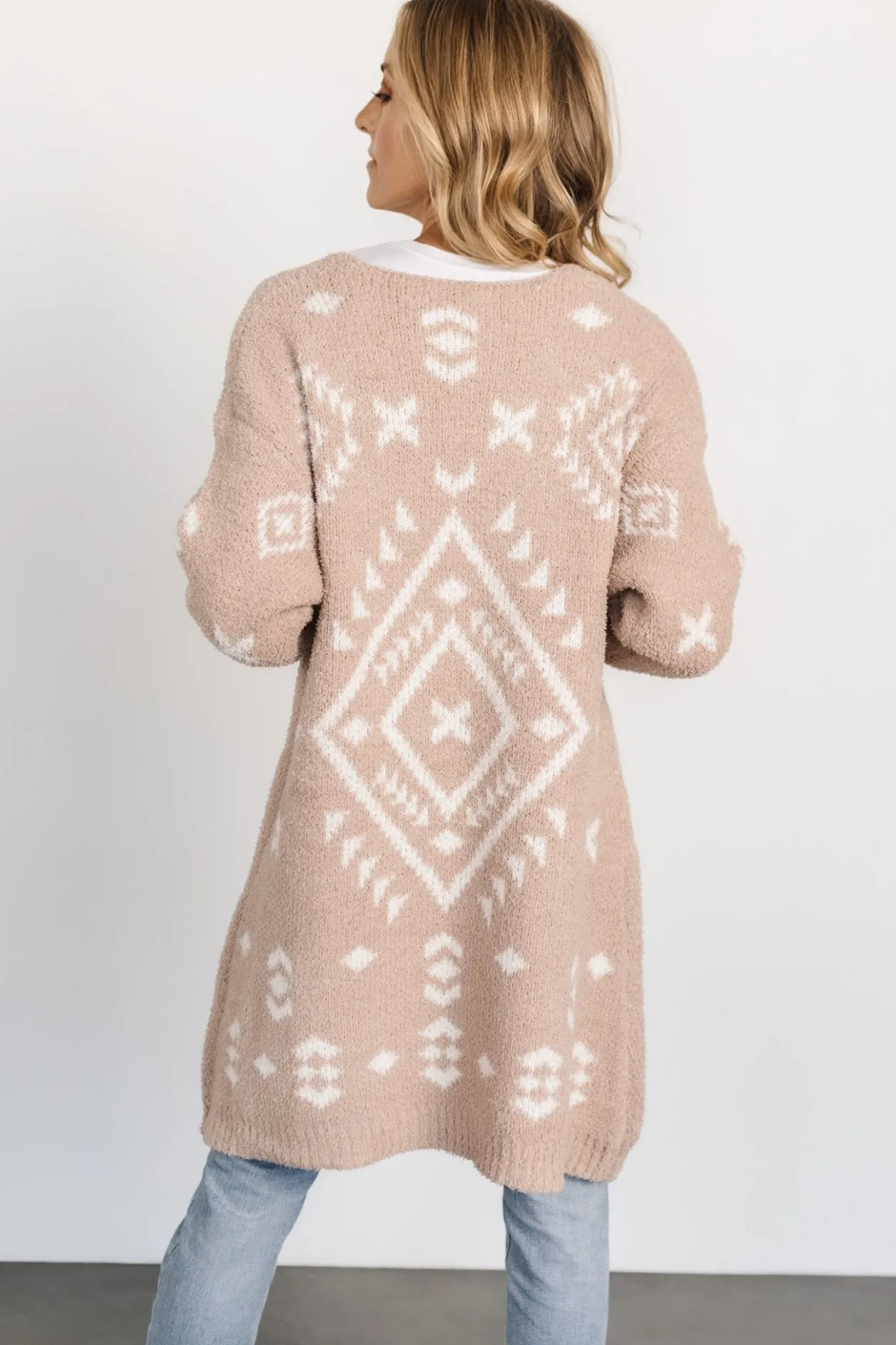 Outlet Baltic Born Missoula Oversized Cardigan | Sand + Off White Sand+OffWhite