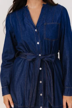 Online Baltic Born Misty Midi Dress | Denim Blue DenimBlue
