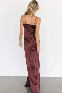 Clearance Baltic Born Monet Satin Gown | Clove