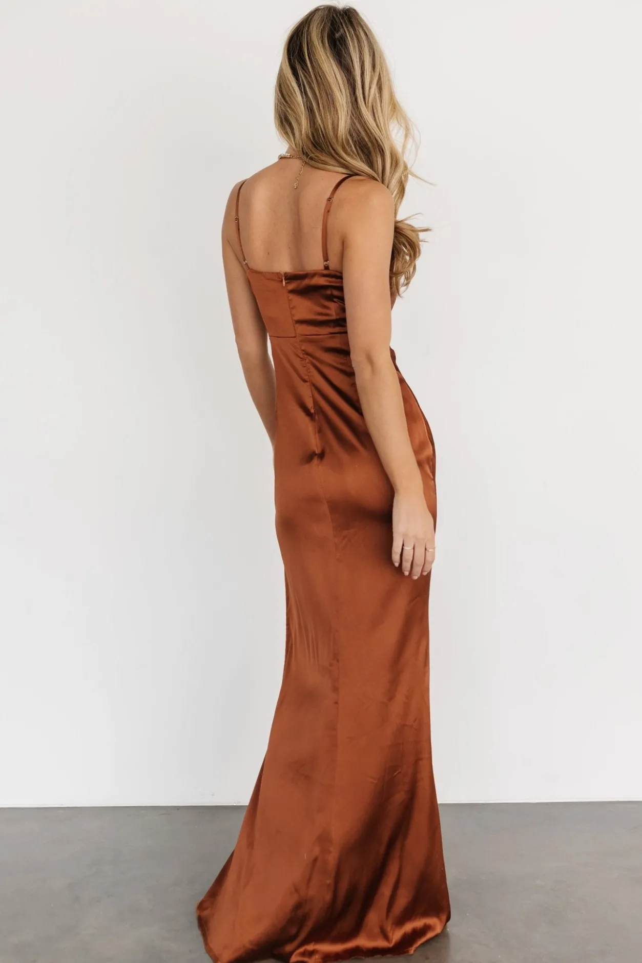 Sale Baltic Born Monet Satin Gown | Spice