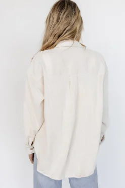 Discount Baltic Born Montreal Houndstooth Shacket | Taupe + Ivory Taupe+Ivory