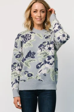 Outlet Baltic Born Munich Sweater | Light Blue Multi LightBlueMulti