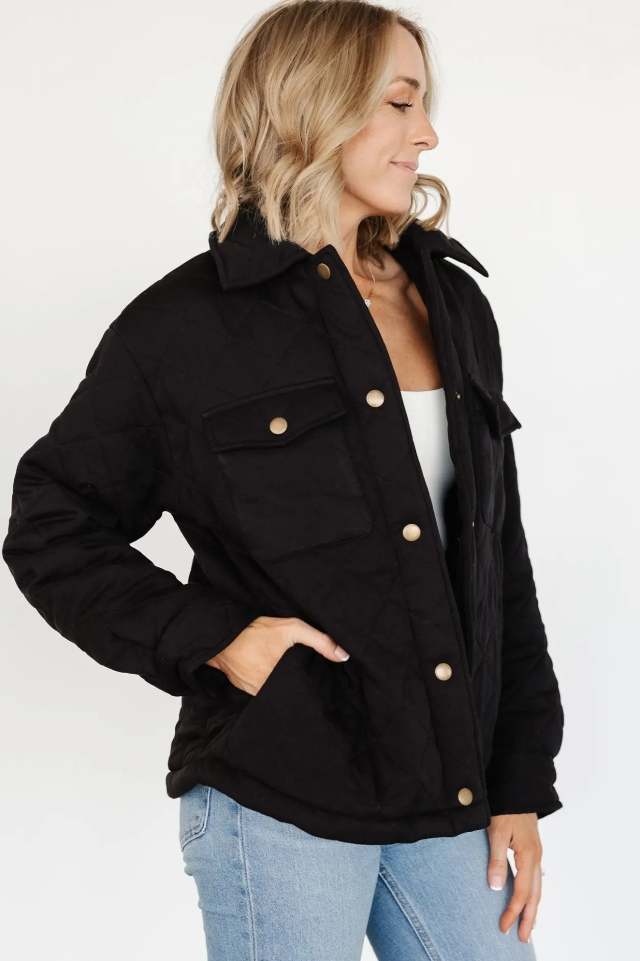 Online Baltic Born Nadia Button Up Jacket | Black