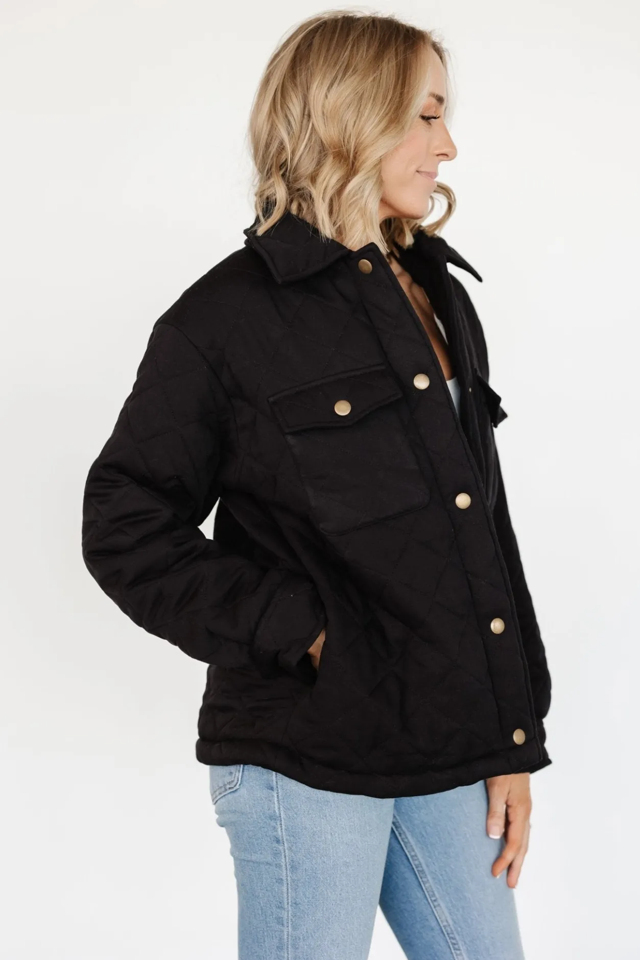 Online Baltic Born Nadia Button Up Jacket | Black