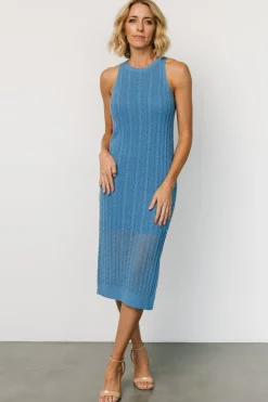 Sale Baltic Born Nalani Knit Tank Dress | Blue