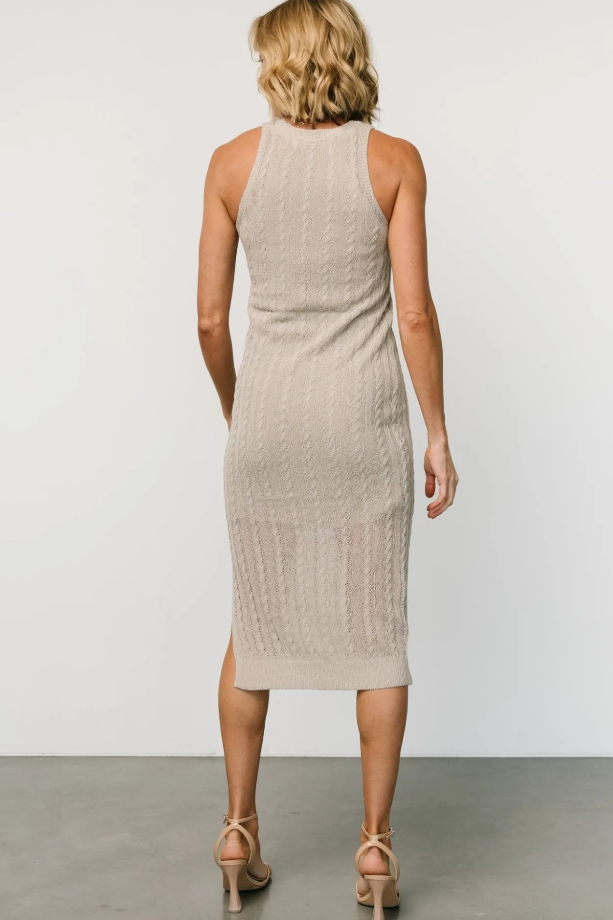 Hot Baltic Born Nalani Knit Tank Dress | Stone