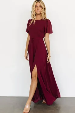 Clearance Baltic Born Naomi Short Sleeve Maxi Dress | Mulberry