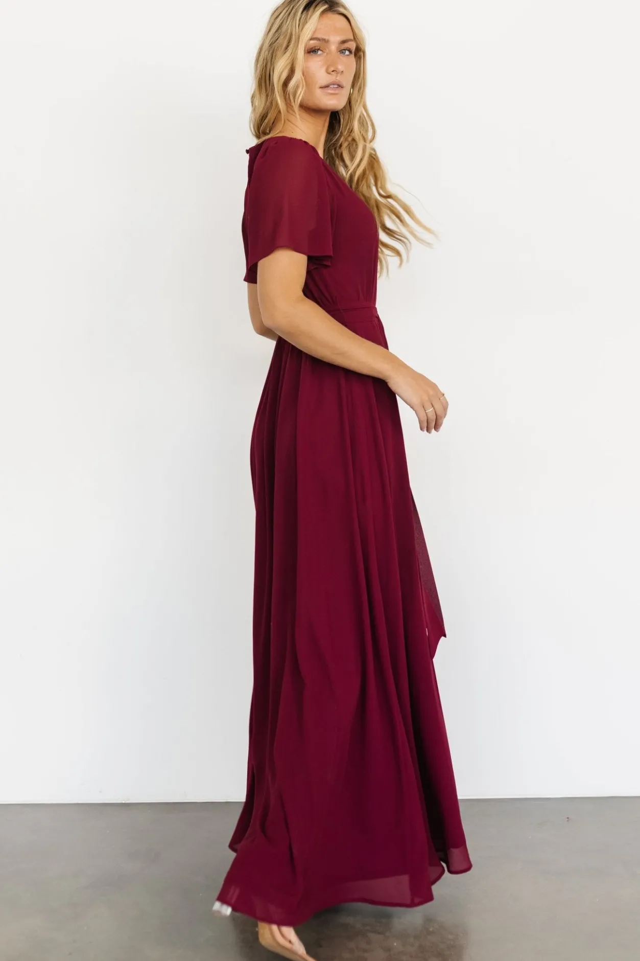 Clearance Baltic Born Naomi Short Sleeve Maxi Dress | Mulberry