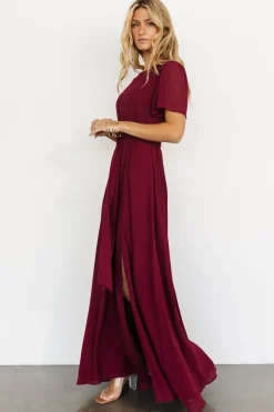 Clearance Baltic Born Naomi Short Sleeve Maxi Dress | Mulberry