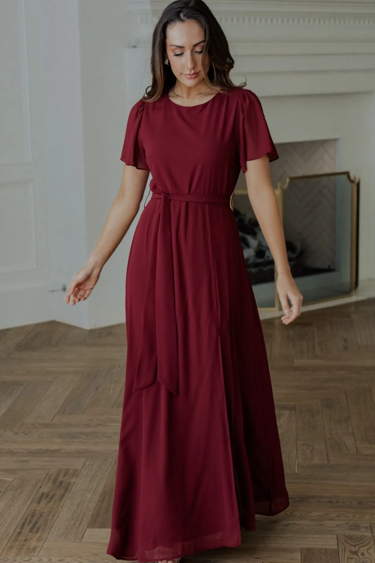 Clearance Baltic Born Naomi Short Sleeve Maxi Dress | Mulberry