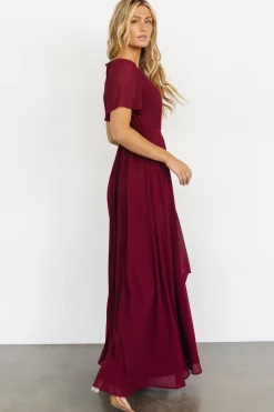Clearance Baltic Born Naomi Short Sleeve Maxi Dress | Mulberry