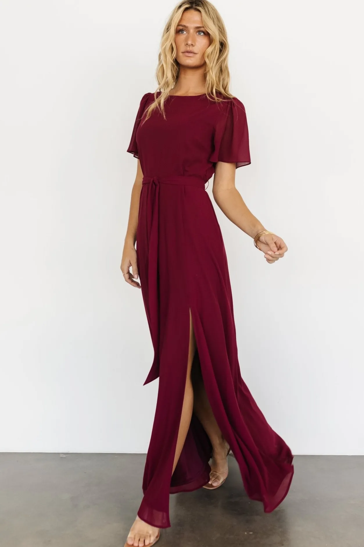 Clearance Baltic Born Naomi Short Sleeve Maxi Dress | Mulberry