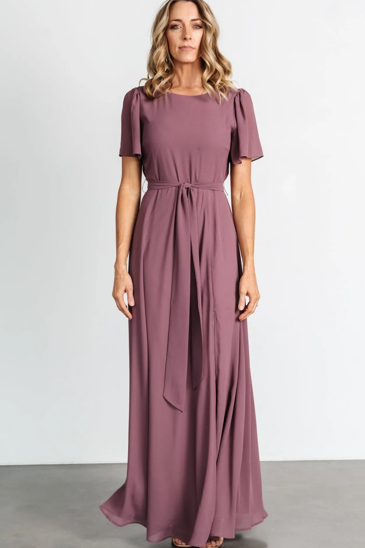 Fashion Baltic Born Naomi Short Sleeve Maxi Dress | Vintage Plum VintagePlum