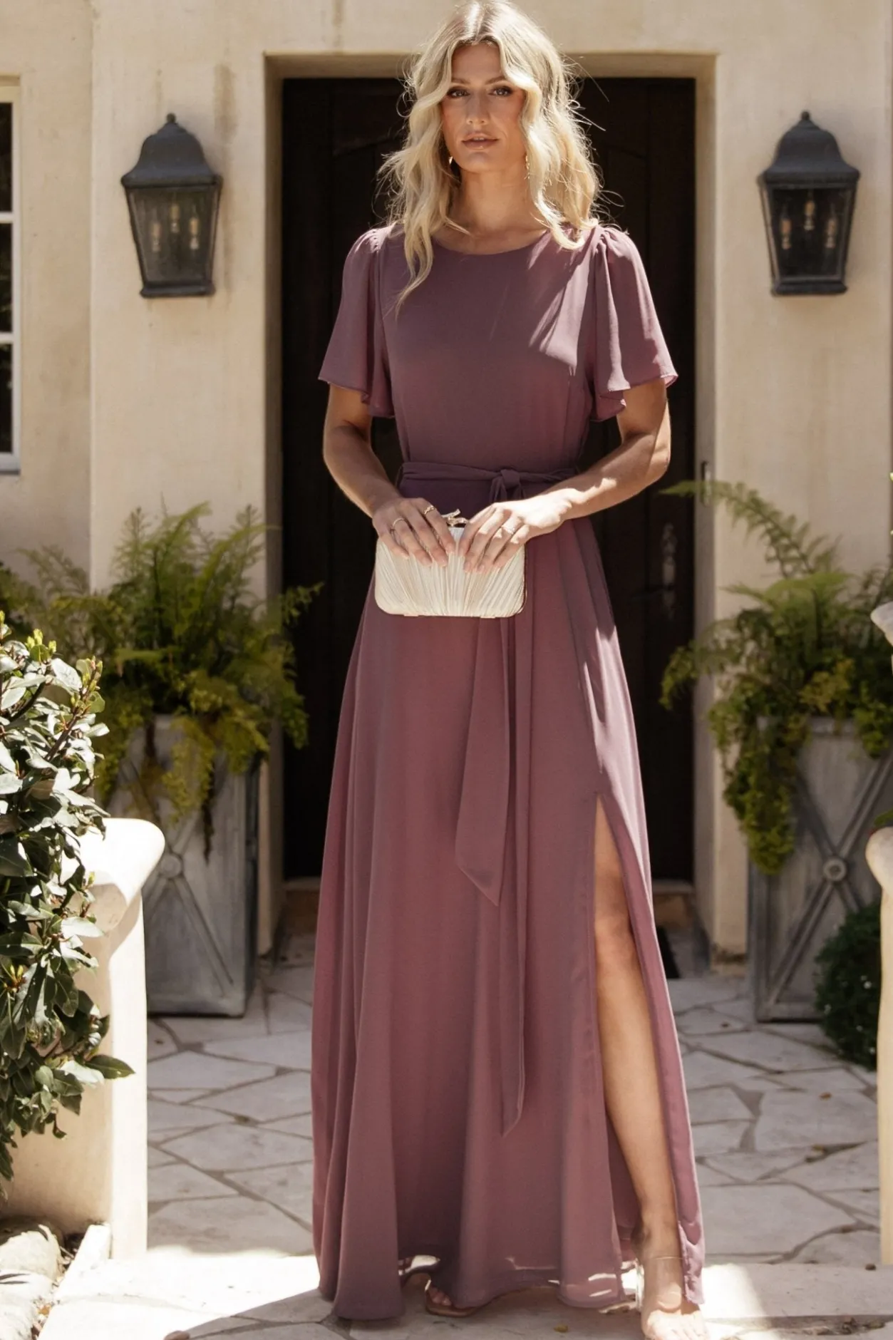 Fashion Baltic Born Naomi Short Sleeve Maxi Dress | Vintage Plum VintagePlum