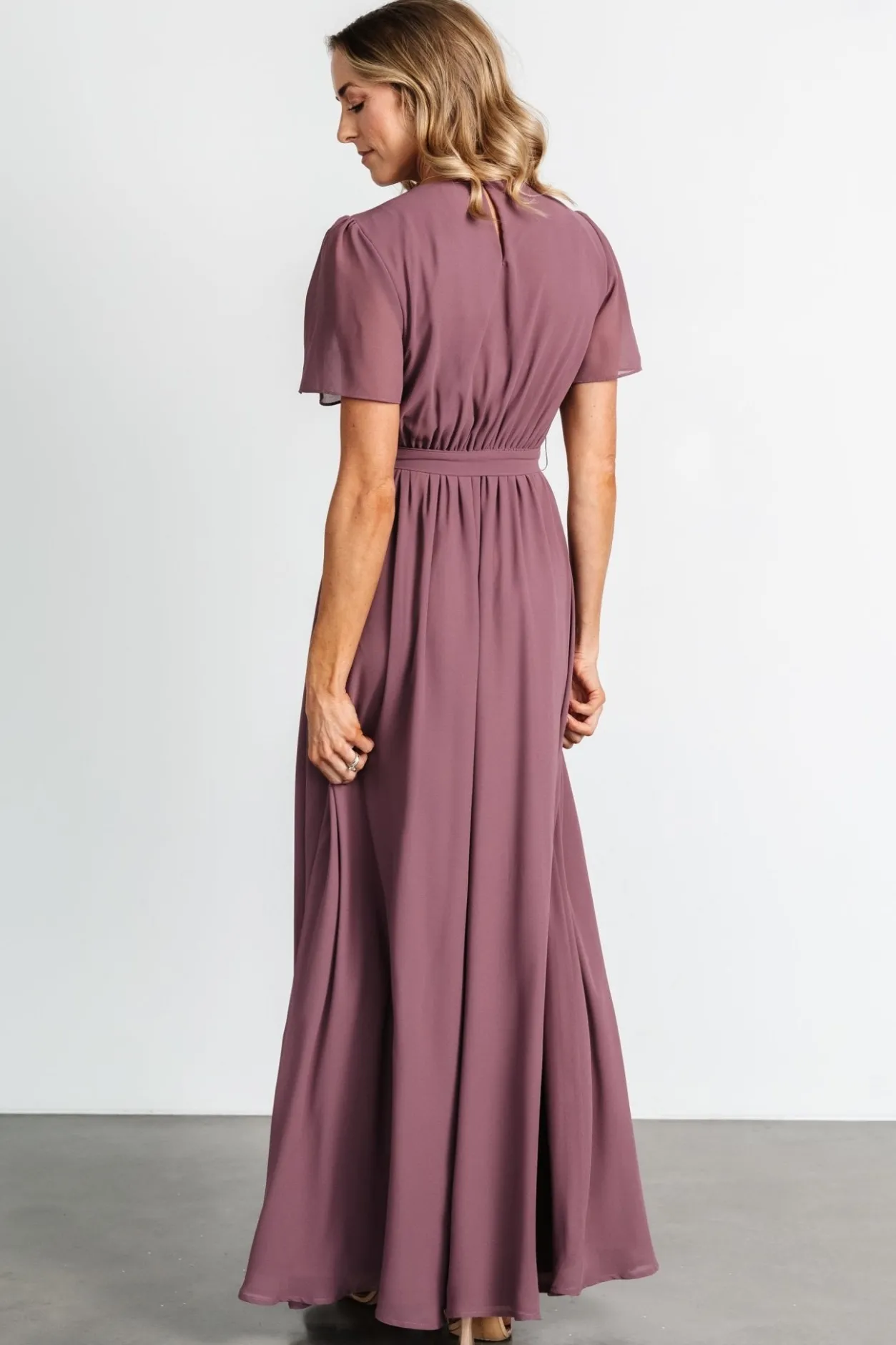 Fashion Baltic Born Naomi Short Sleeve Maxi Dress | Vintage Plum VintagePlum