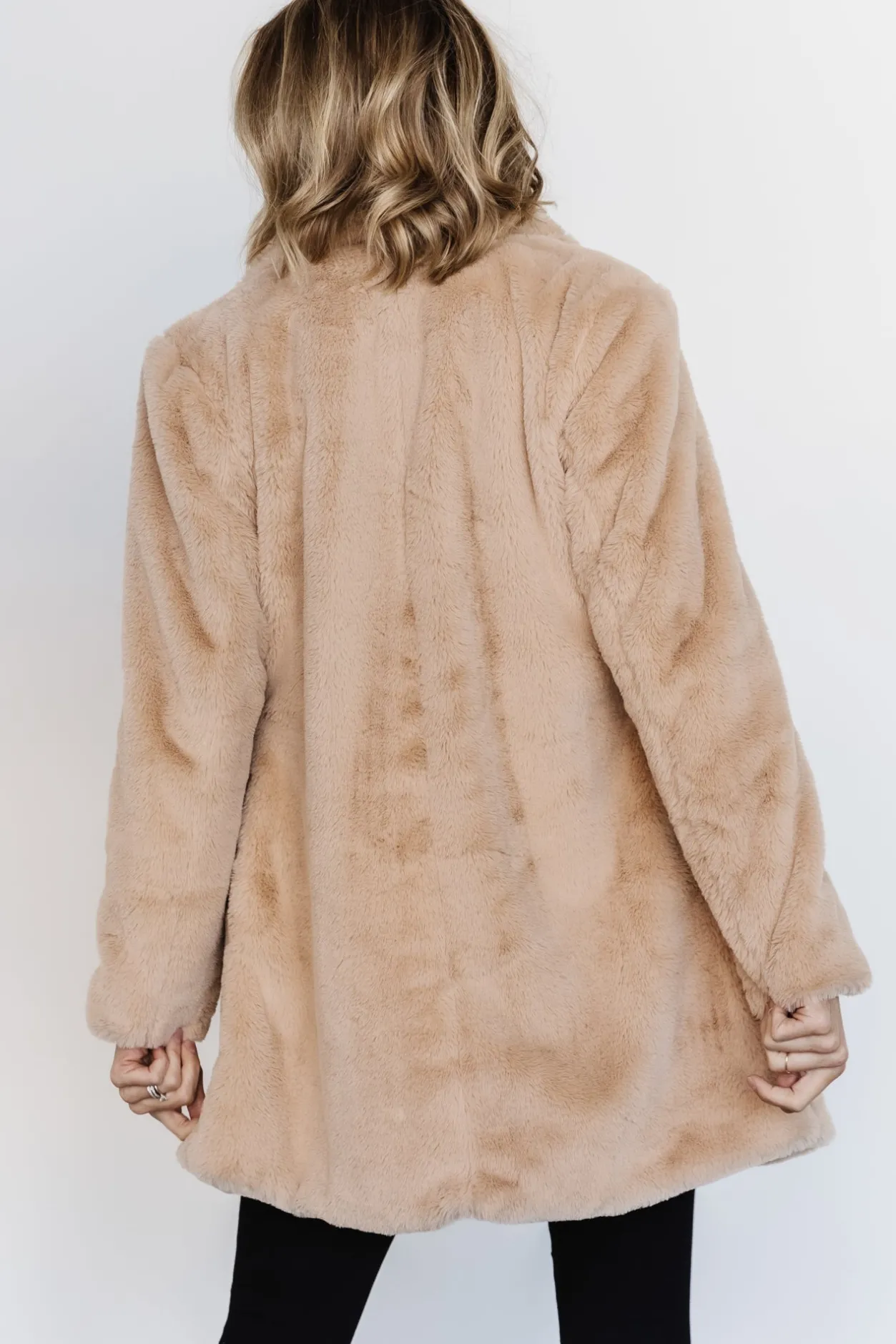 Outlet Baltic Born Narla Faux Fur Coat | Oatmeal