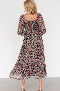 Discount Baltic Born Nevaeh Bubble Sleeve Dress | Multi Floral MultiFloral