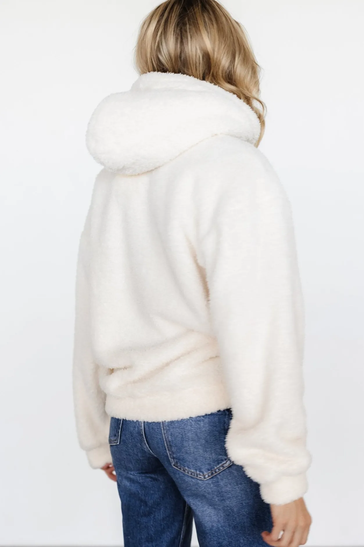 Sale Baltic Born Neve Teddy Hoodie | Cream