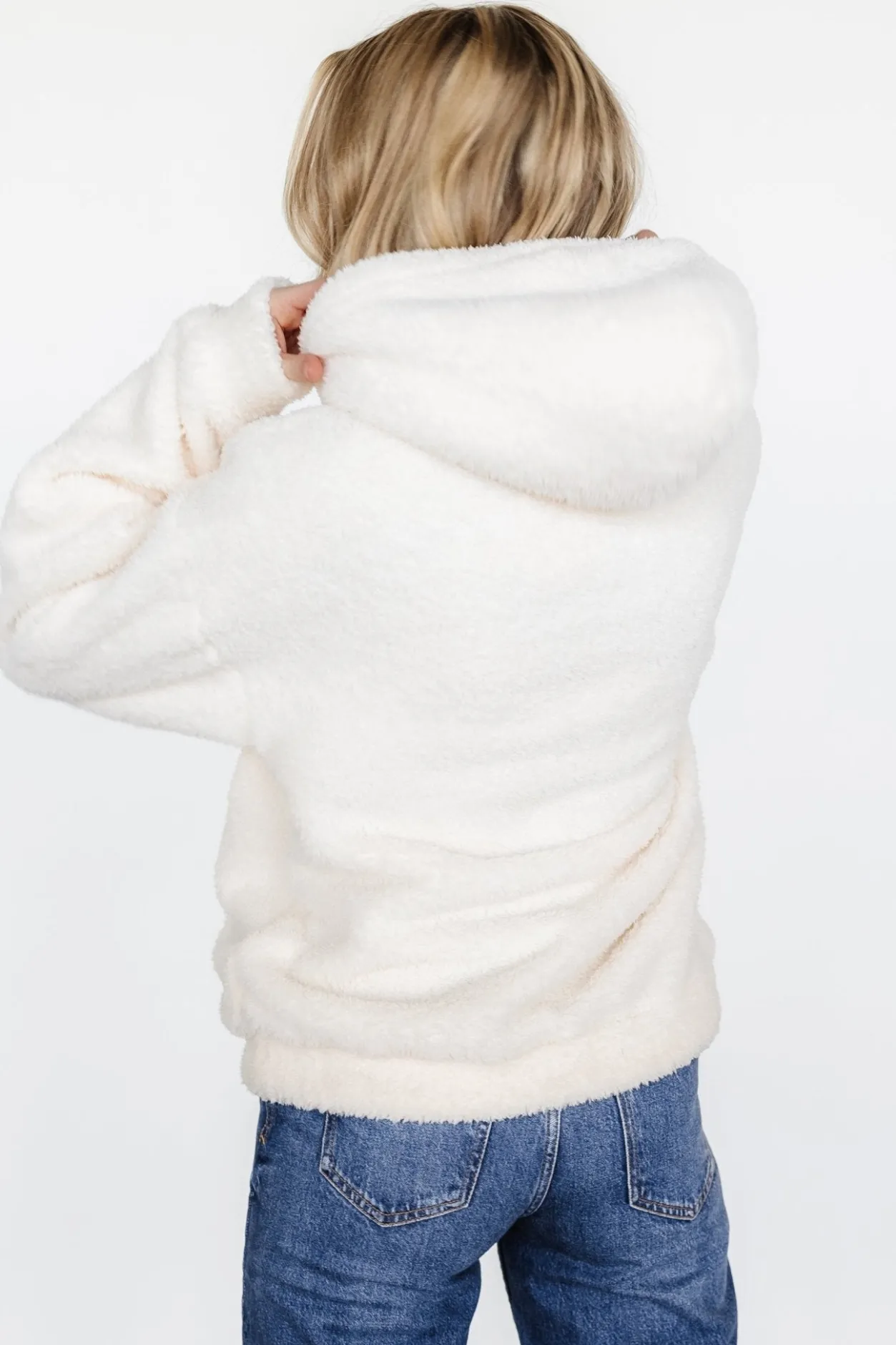 Sale Baltic Born Neve Teddy Hoodie | Cream
