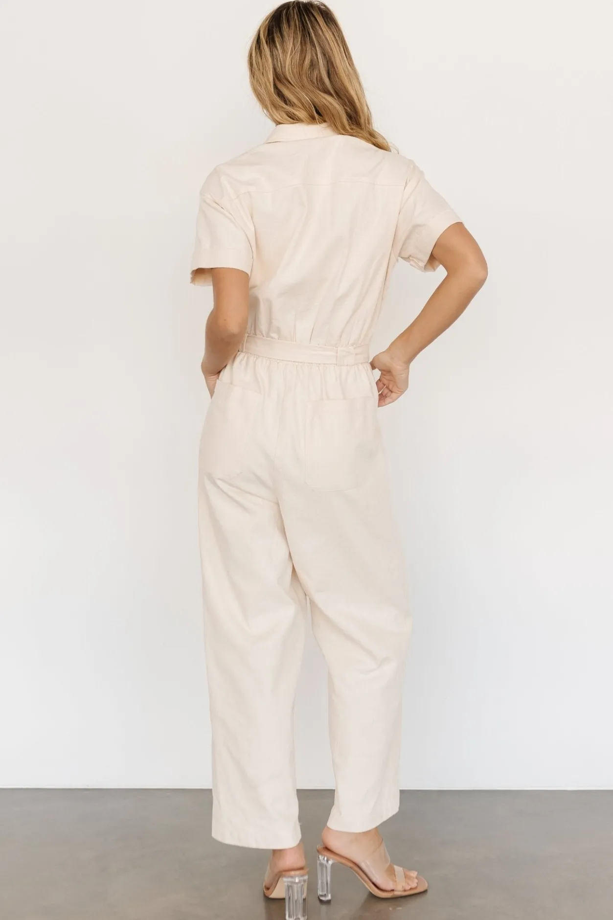 Hot Baltic Born Newport Jumpsuit | Cream