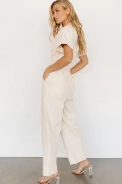 Hot Baltic Born Newport Jumpsuit | Cream