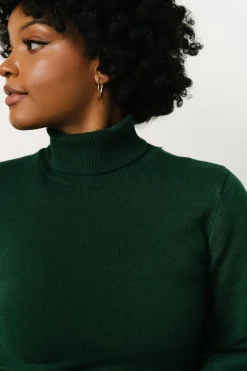 Sale Baltic Born Nielsen Turtleneck Sweater | Emerald
