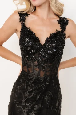 Fashion Baltic Born Obsession Bridal Gown | Black