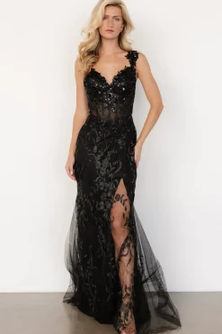 Fashion Baltic Born Obsession Bridal Gown | Black