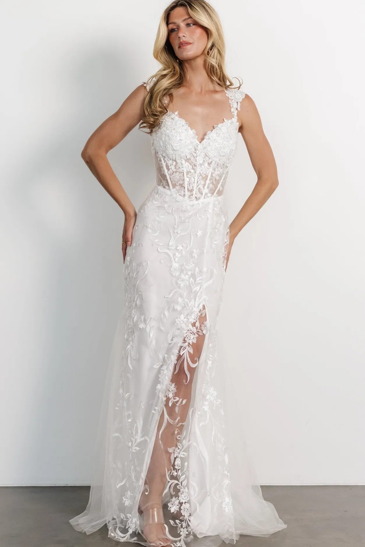 Discount Baltic Born Obsession Bridal Gown | White