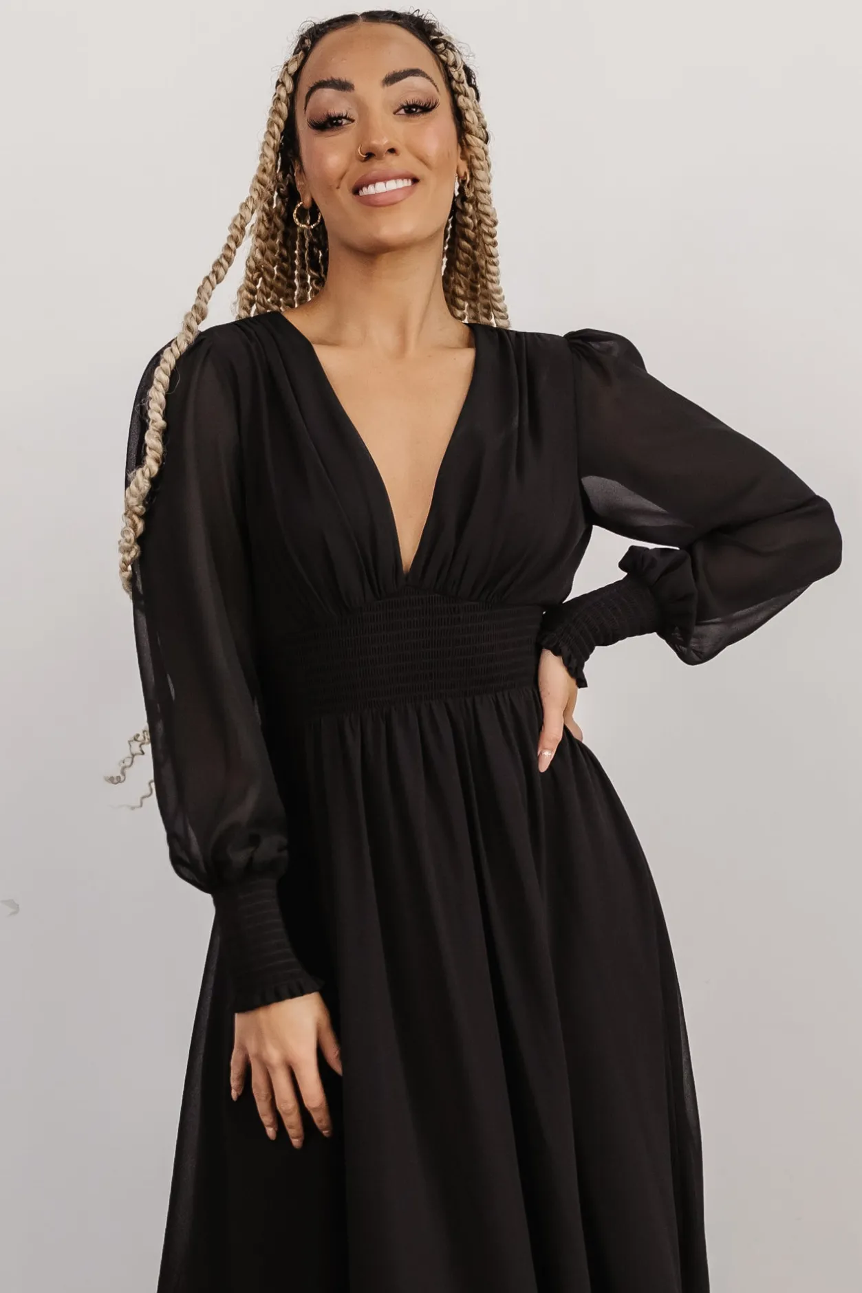 Fashion Baltic Born Olivia Maxi Dress | Black