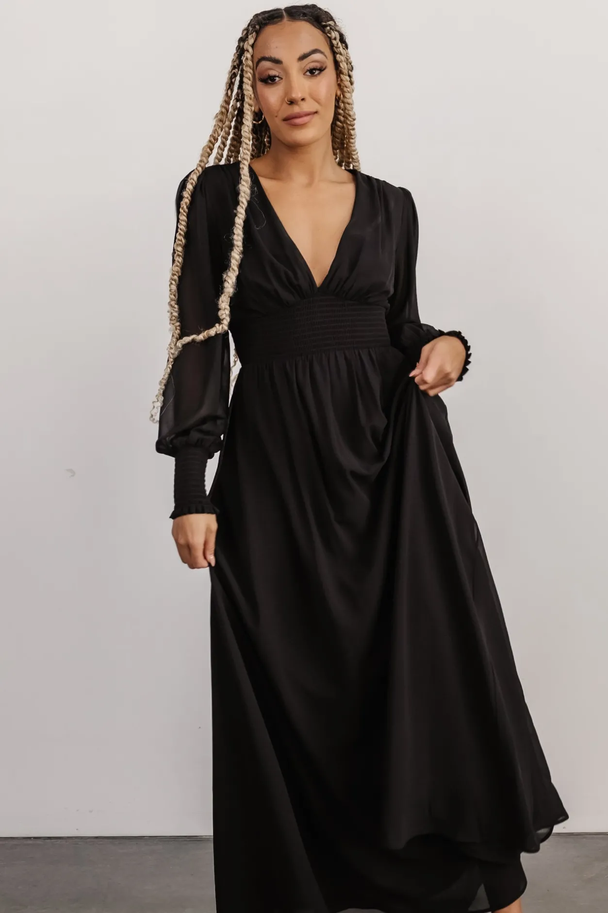 Fashion Baltic Born Olivia Maxi Dress | Black