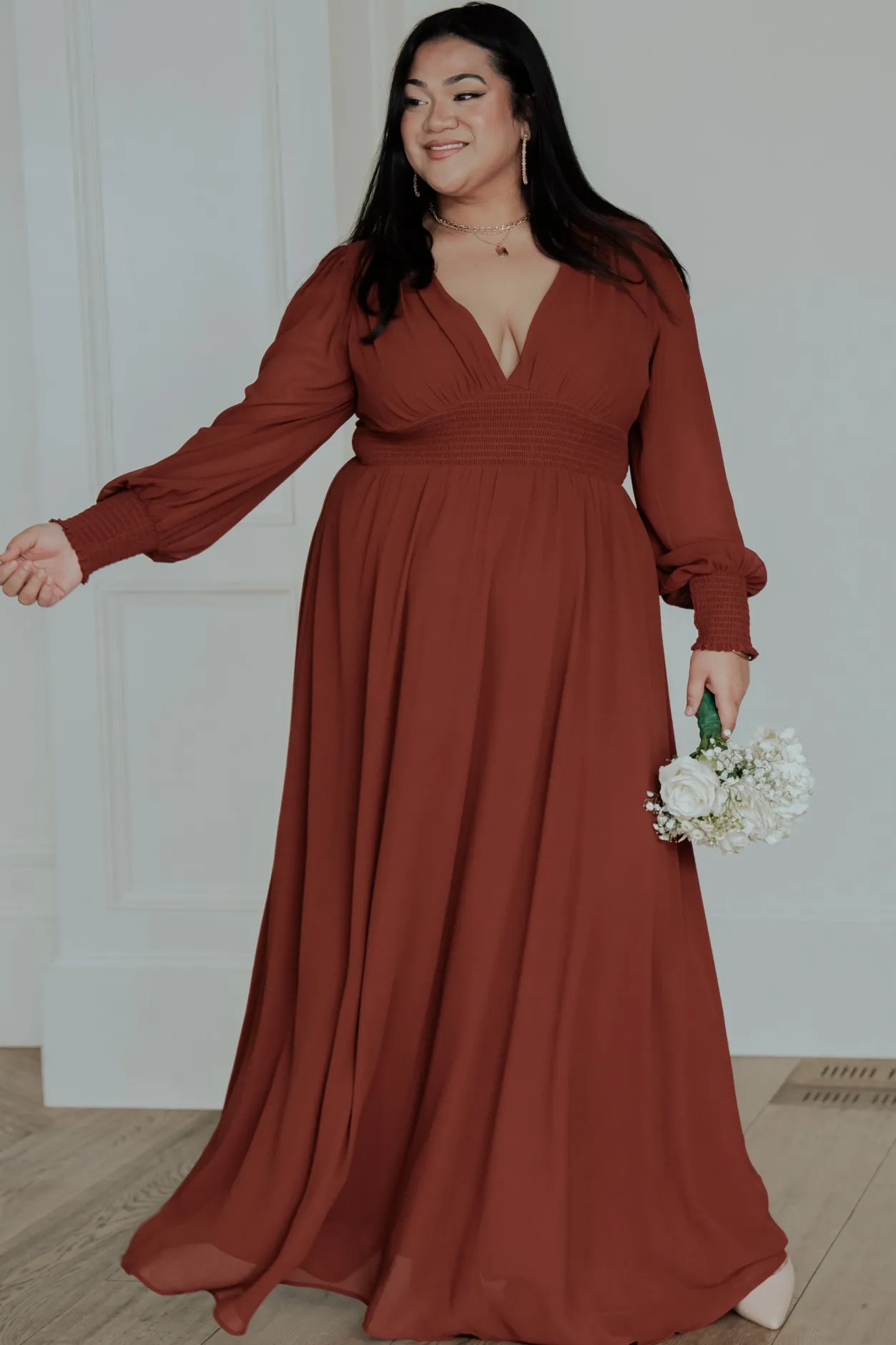 Online Baltic Born Olivia Maxi Dress | Cinnamon