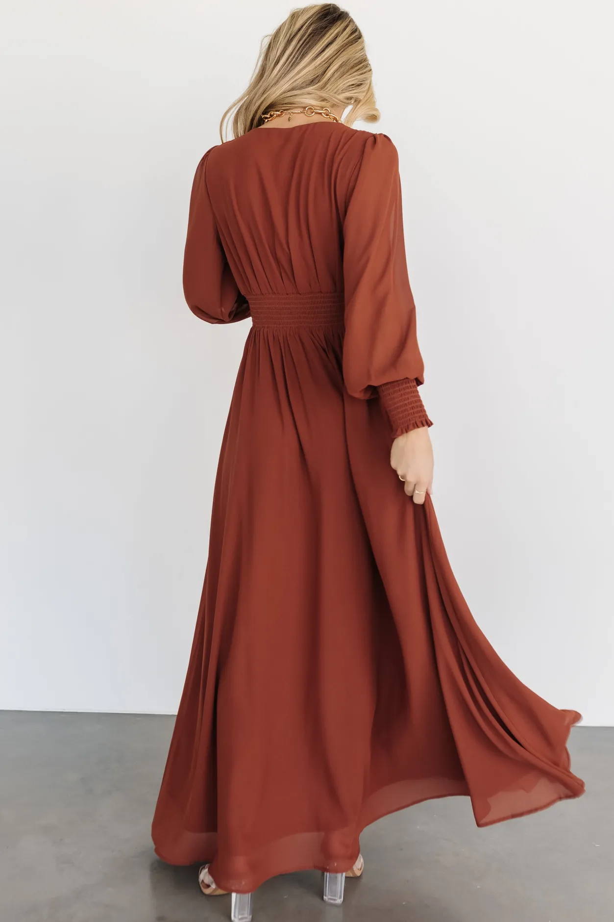 Online Baltic Born Olivia Maxi Dress | Cinnamon