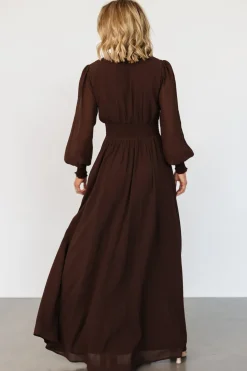 Hot Baltic Born Olivia Maxi Dress | Dark Brown DarkBrown