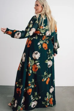 Hot Baltic Born Olivia Maxi Dress | Deep Topaz Floral DeepTopazFloral