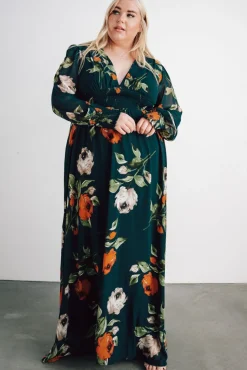 Hot Baltic Born Olivia Maxi Dress | Deep Topaz Floral DeepTopazFloral