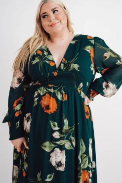 Hot Baltic Born Olivia Maxi Dress | Deep Topaz Floral DeepTopazFloral