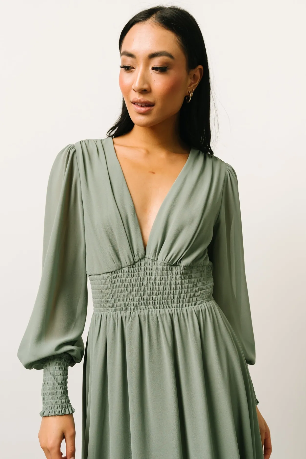 Sale Baltic Born Olivia Maxi Dress | Eucalyptus