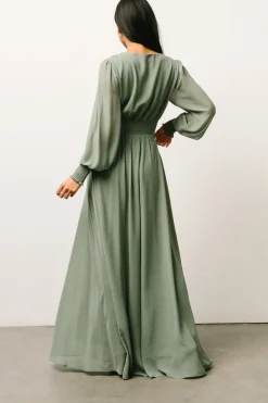 Sale Baltic Born Olivia Maxi Dress | Eucalyptus