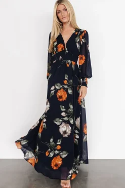 Fashion Baltic Born Olivia Maxi Dress | Midnight Navy Floral MidnightNavyFloral
