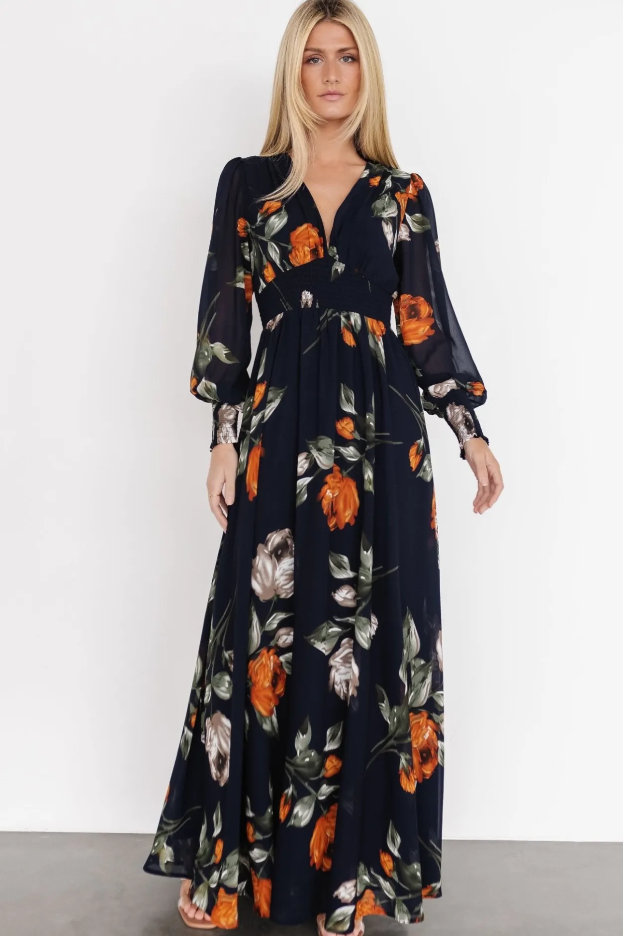 Fashion Baltic Born Olivia Maxi Dress | Midnight Navy Floral MidnightNavyFloral