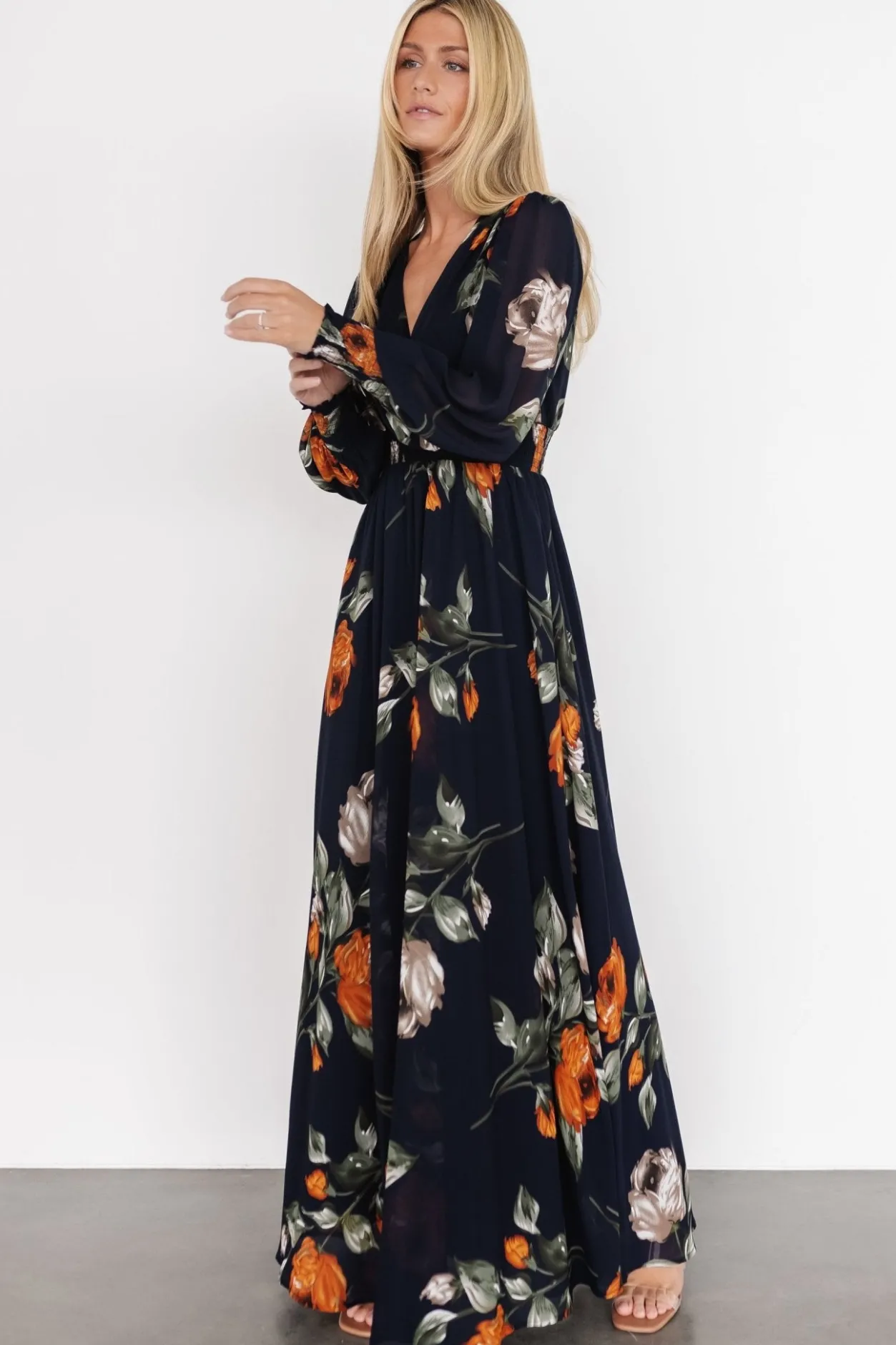 Fashion Baltic Born Olivia Maxi Dress | Midnight Navy Floral MidnightNavyFloral