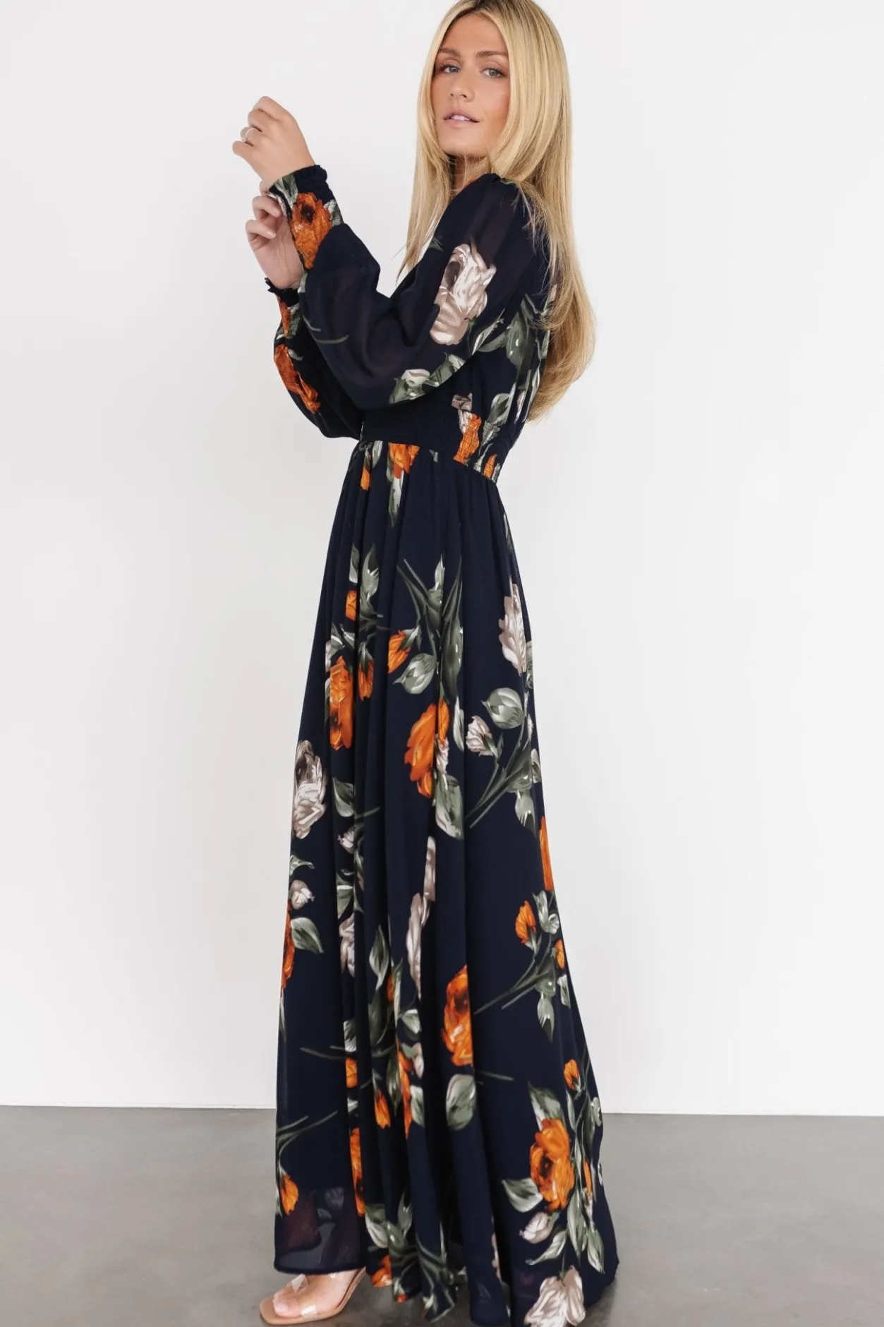 Fashion Baltic Born Olivia Maxi Dress | Midnight Navy Floral MidnightNavyFloral